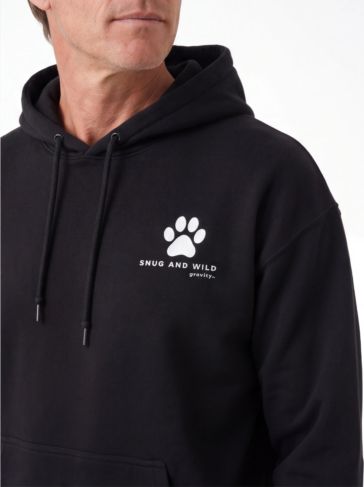 Autumn Wilderness Hoodie Black/White (Unisex)
