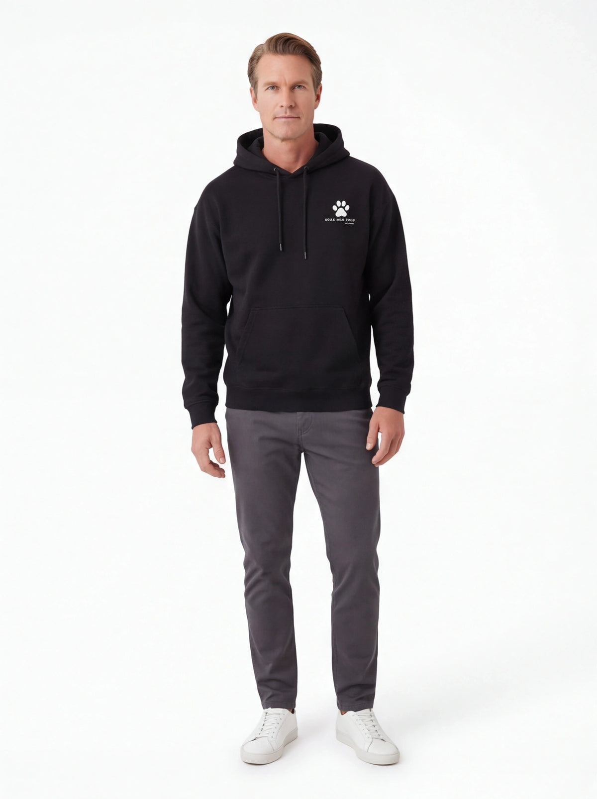 Autumn Wilderness Hoodie Black/White (Unisex)