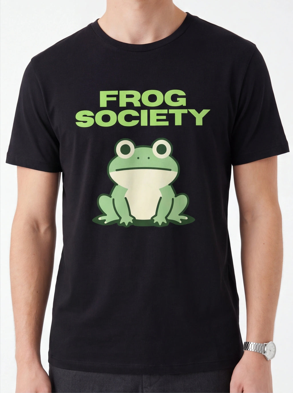 Frog Society T-Shirt — Emotionally Unavailable Frog Graphic Tee (Unisex)